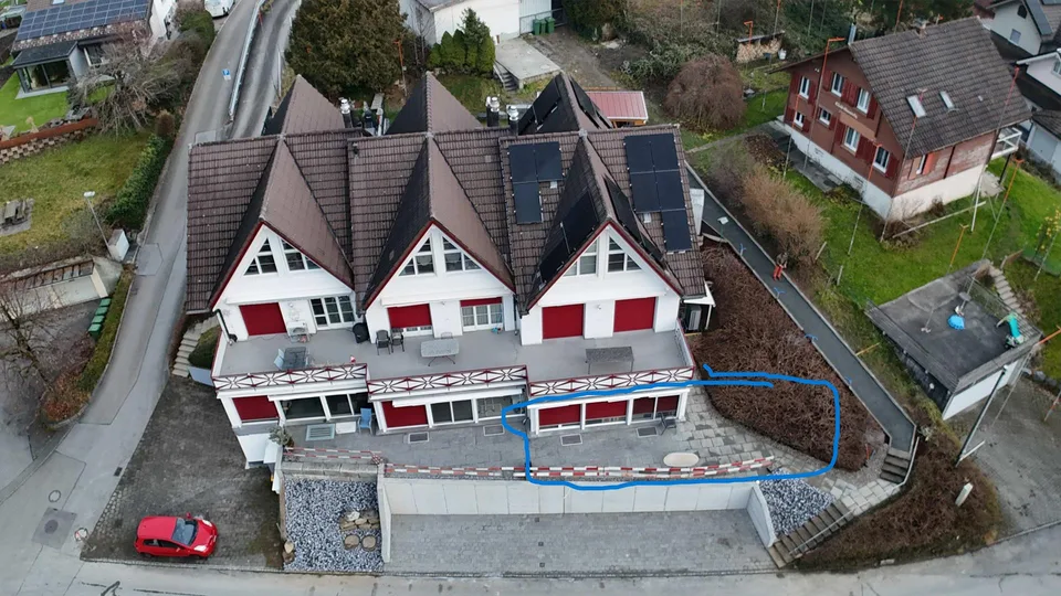 Scharmante möblierte 2 Zimmer Wohnung mit Weitblick zu vermieten