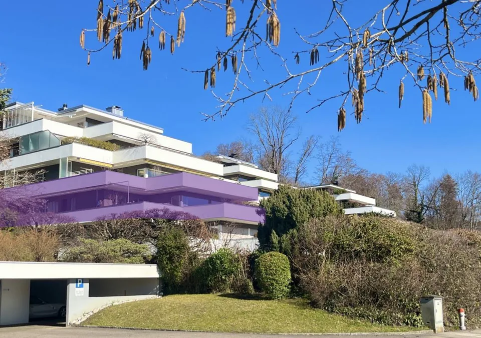 4.5-Zimmer-Terrassenwohnung mit herrlichen Aussenflächen und traumh...