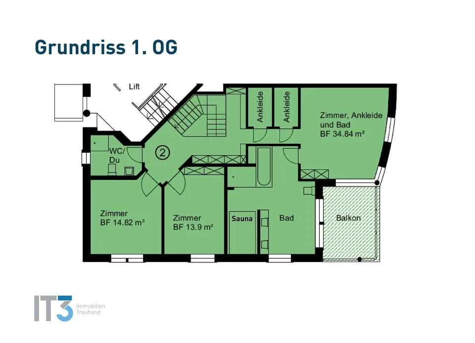Exklusive 5.5-Zimmer-Maisonette mit privatem Wellnessbereich