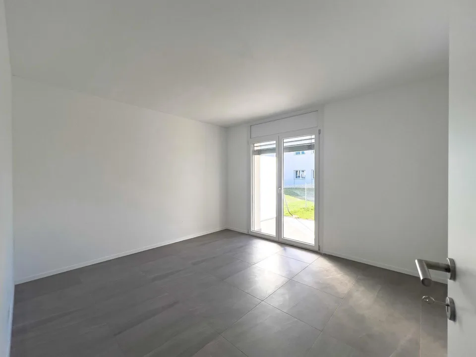 3.5 locali con ampio giardino