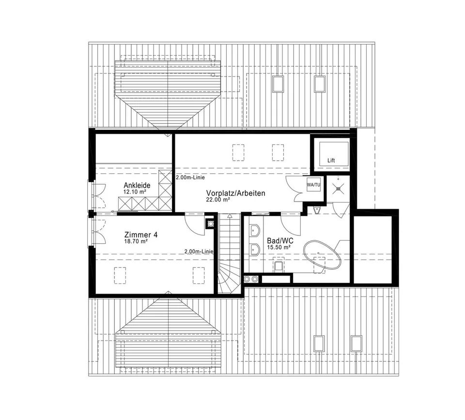 Licht. Raum. Lifestyle. – Exklusive 5.5-Zimmer-Maisonette mit 180 m...