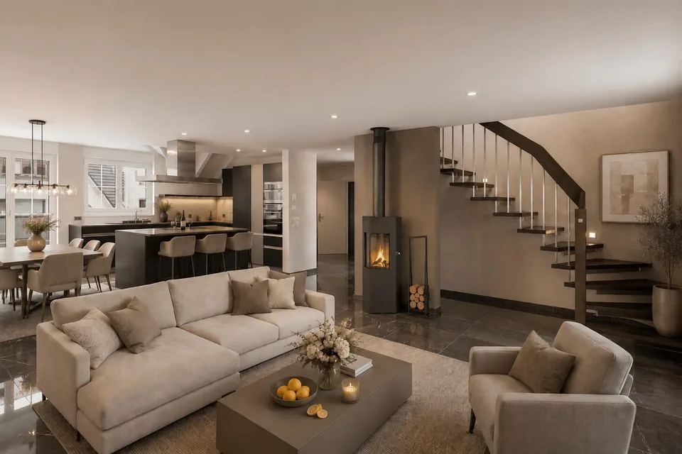 Licht. Raum. Lifestyle. – Exklusive 5.5-Zimmer-Maisonette mit 180 m...