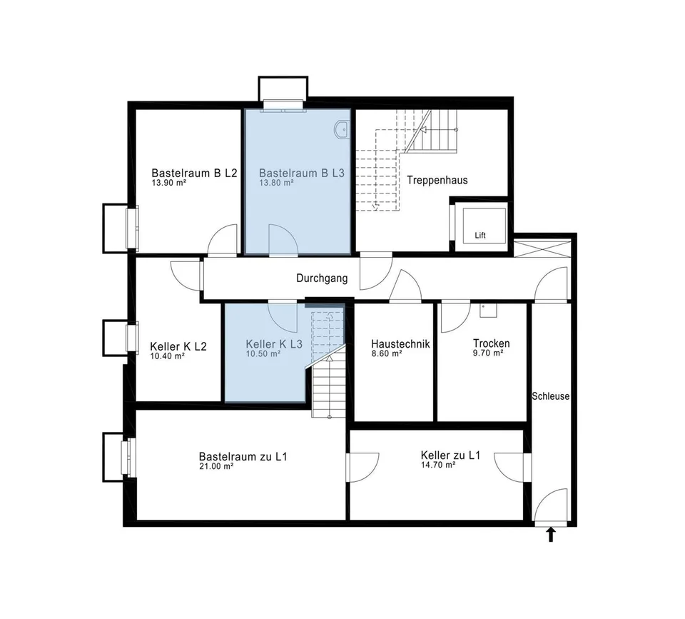 Licht. Raum. Lifestyle. – Exklusive 5.5-Zimmer-Maisonette mit 180 m...