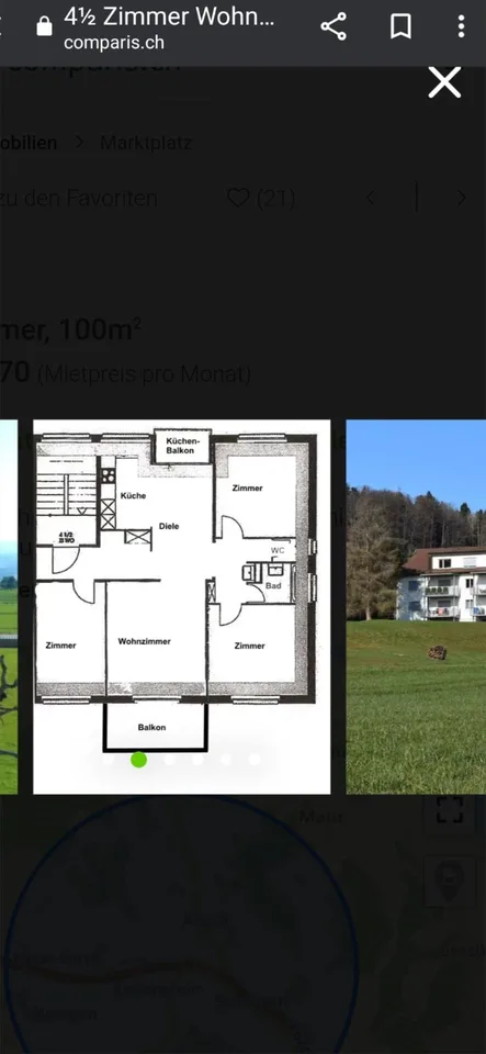 Moderne 4.5-Zimmer-Wohnung in Egg mit 2 Balkonen & schöner Aussicht –