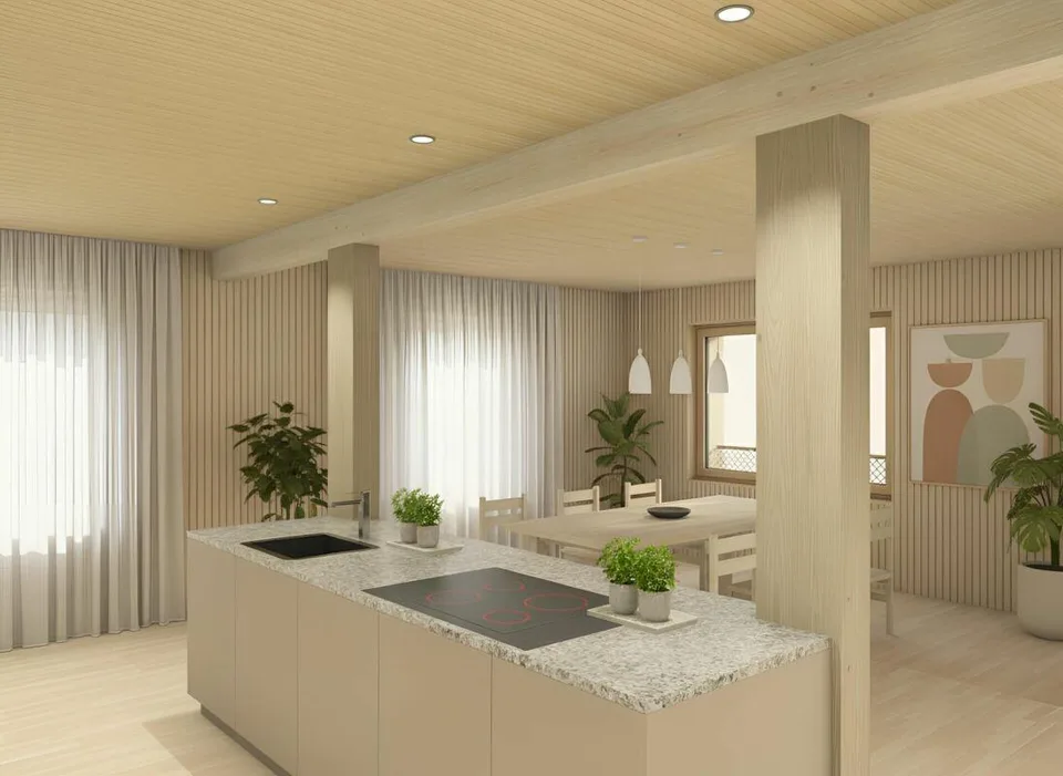 Neubau - Helle 3.5-Zimmerwohnung im "Appenzellerholz"-Haus