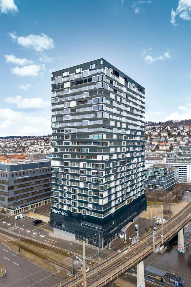 Skyline Living über Zürich - Wohnen im 18. Obergeschoss