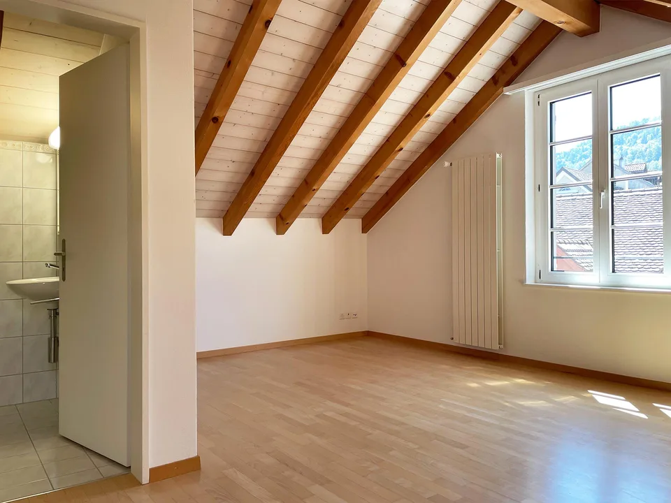 Dachwohnung mit Cheminée und direktem Liftzugang