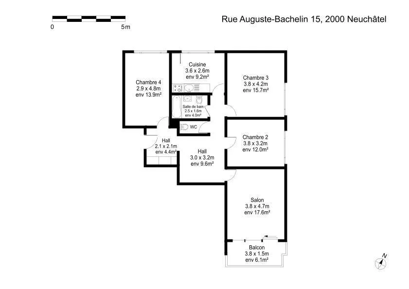 Charmant appartement avec vue imprenable