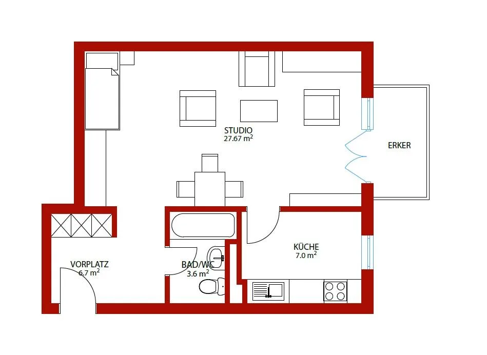 Ihr neues Zuhause direkt im Gundeli