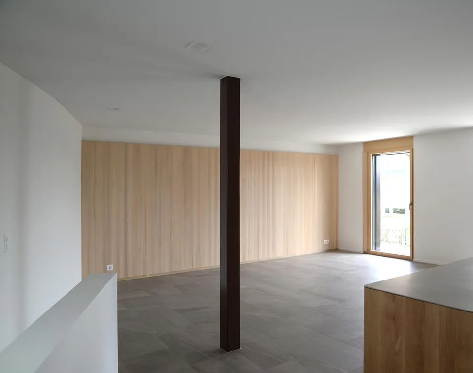 Ökologische Stadtwohnung mit grossem, gedecktem Sitzplatz