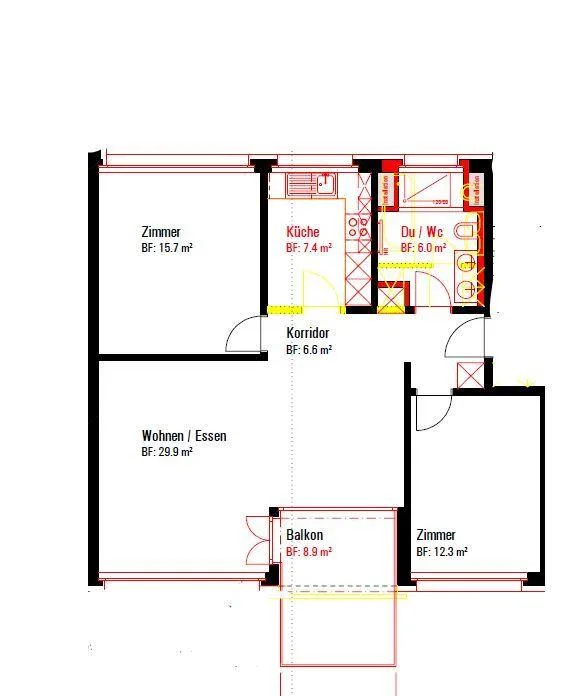 Familienfreundliche Wohnung an ruhiger Lage