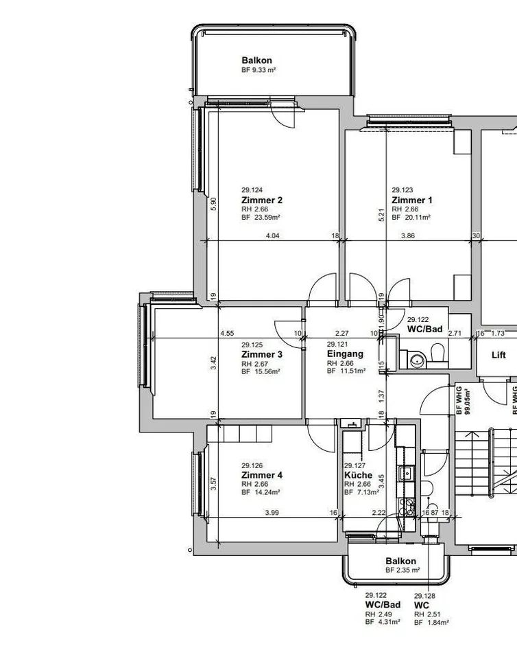 grosszügige Stadt-Wohnung mit Charme