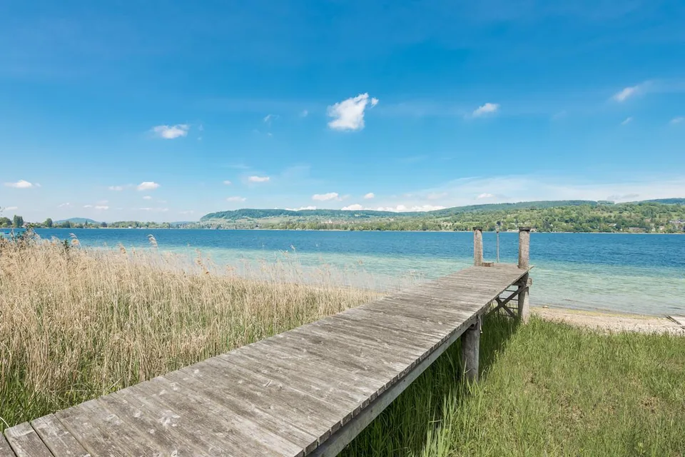 Exklusive Seeliegenschaft in Mammern mit direktem Seezugang