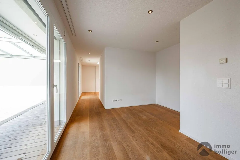Licht und Komfort in perfekter Harmonie im Attikageschoss