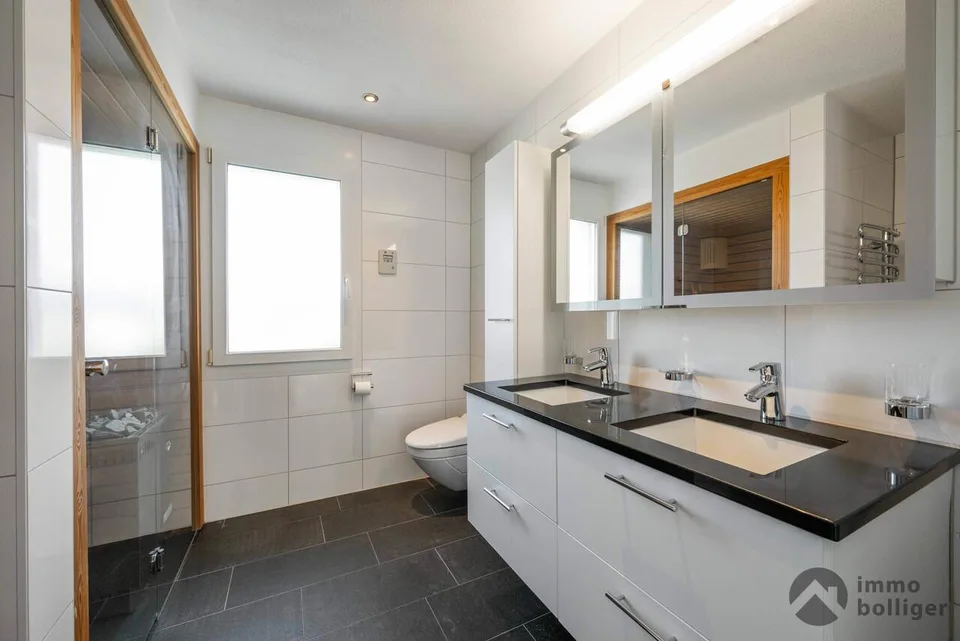 Licht und Komfort in perfekter Harmonie im Attikageschoss