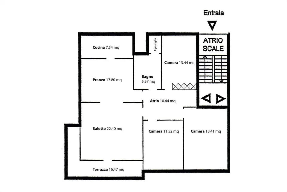 Appartement spacieux 4.5 pièces avec vue dégagée dans le centre de Lugano – photo 11 sur 11