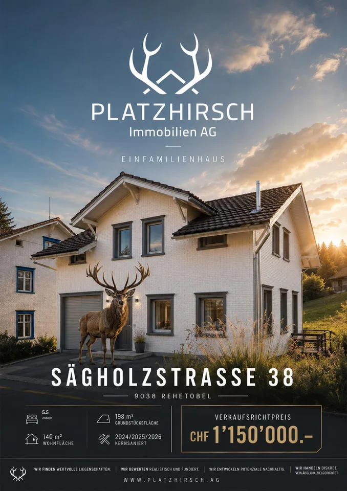 Kernsanierter Wohntraum in Rehetobel