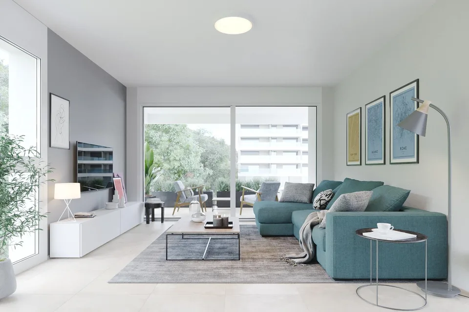 Zone stratégique, confort moderne et lave-linge-sèche-linge privé