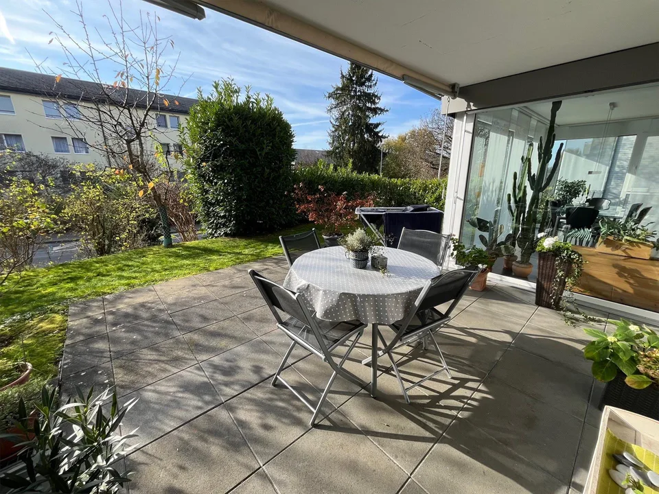 4.5-Zimmerwohnung in Ostermundigen mit Gartensitzplatz