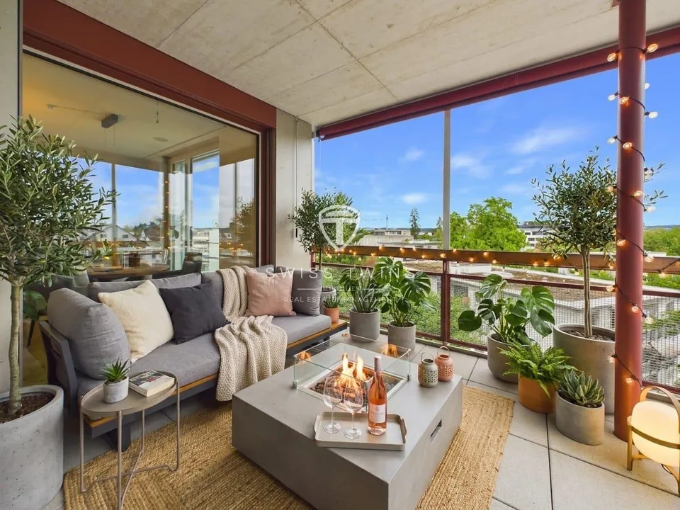 3.5-Zimmer-Neubau mit Balkon in Dübendorf mieten