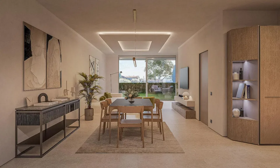 Moderna casa a schiera a Caslano a pochi passi dal lago