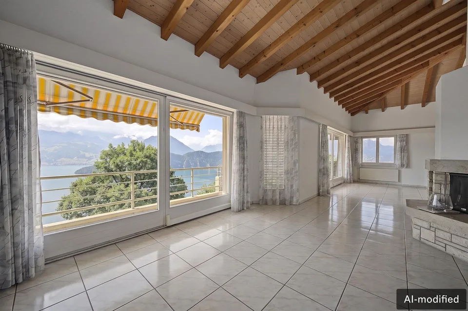 Panoramic residence in a privileged location high above the Four Forest Cantons