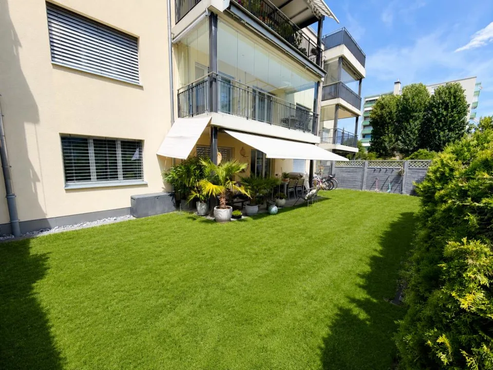 Ihr neues Zuhause im Südquartier - attraktive 3.5-Zimmer-Gartenwohnung