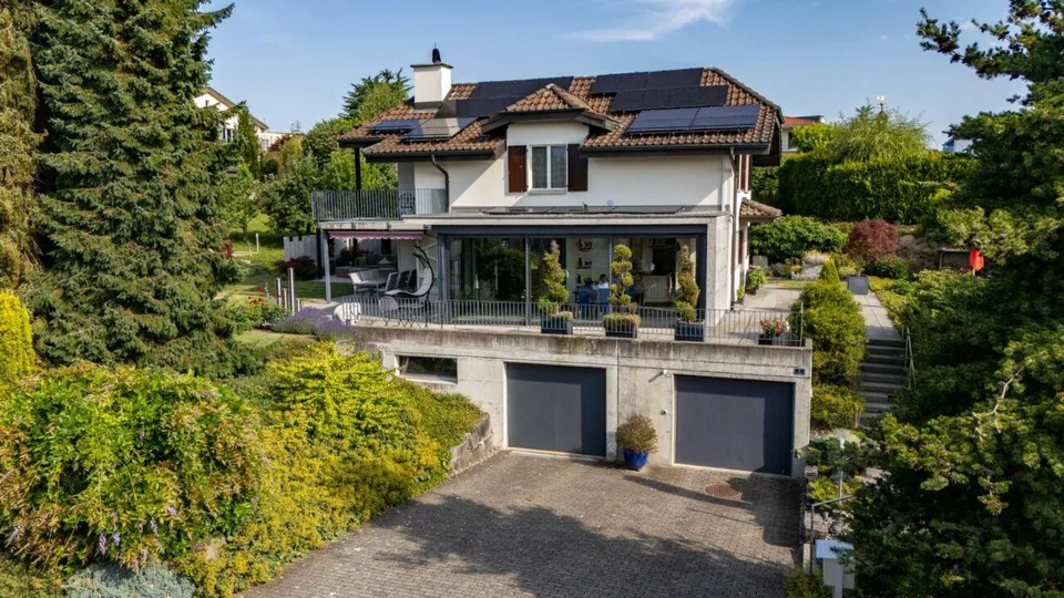 Einfamilienhaus mit Gartenparadies