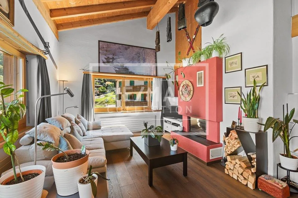 Charmante 4½-Zimmer-Maisonettewohnung mit Cheminée an ruhiger Lage
