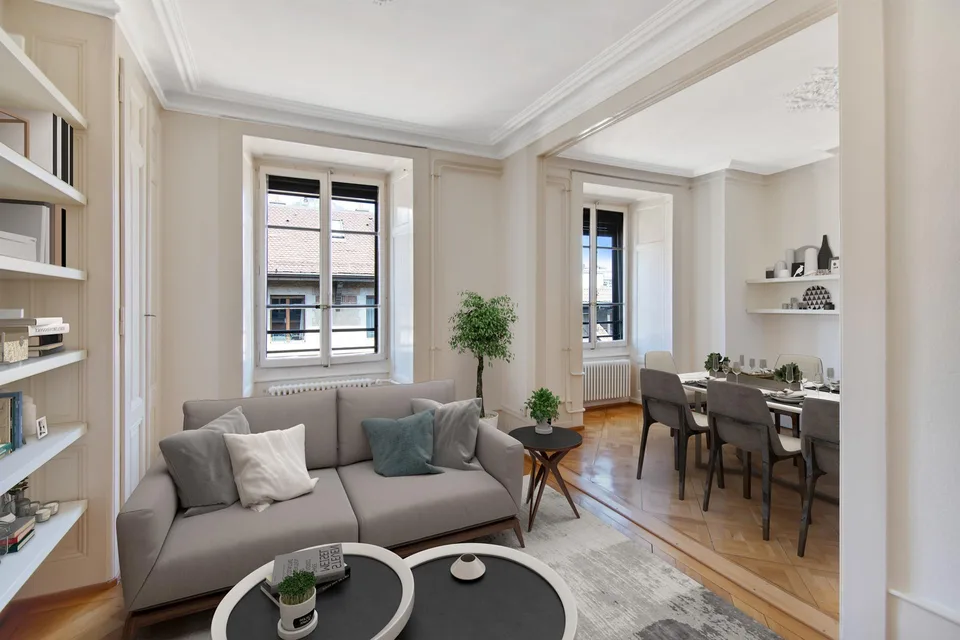 Un logement familial au coeur des Eaux-Vives! Garantie de loyer gra...
