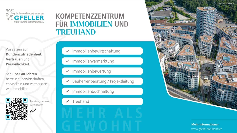 4.0 Zimmerwohnung in Dübendorf
