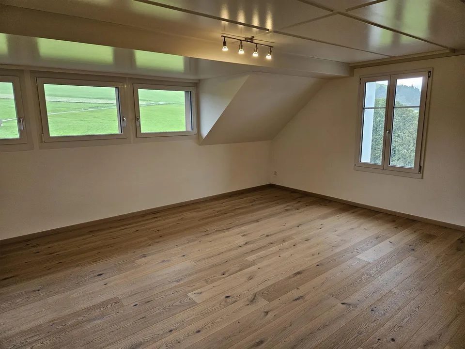 8. 1/2 Zimmer Wohnung auf dem Land mit Balkon