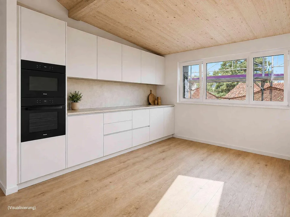 2.5-Zimmer-Dachwohnung mit Dachterrasse – Erstbezug