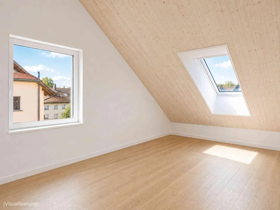 2.5-Zimmer-Dachwohnung mit Dachterrasse – Erstbezug