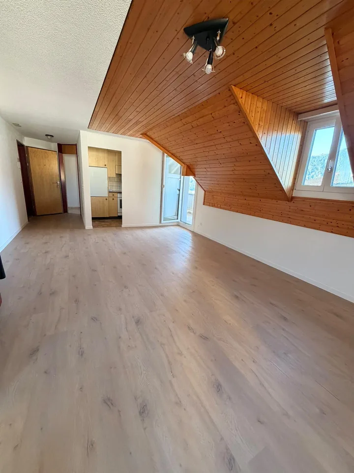 Charmante 3.5-Zimmer-Dachwohnung mit traumhafter See- und Bergsicht