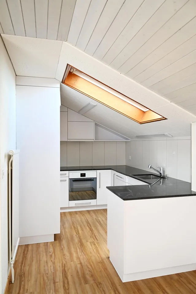 Einmalige 4,5 Zimmer-Dachwohnung mit Dachterrasse
