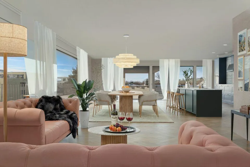 Topmoderne Attikawohnung mit Traumterrasse