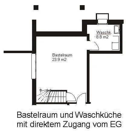Bright apartment with covered garden seating area