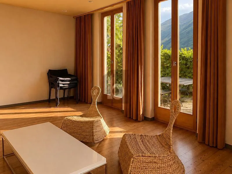 TRANQUILLA E SOLEGGIATA CON VISTA