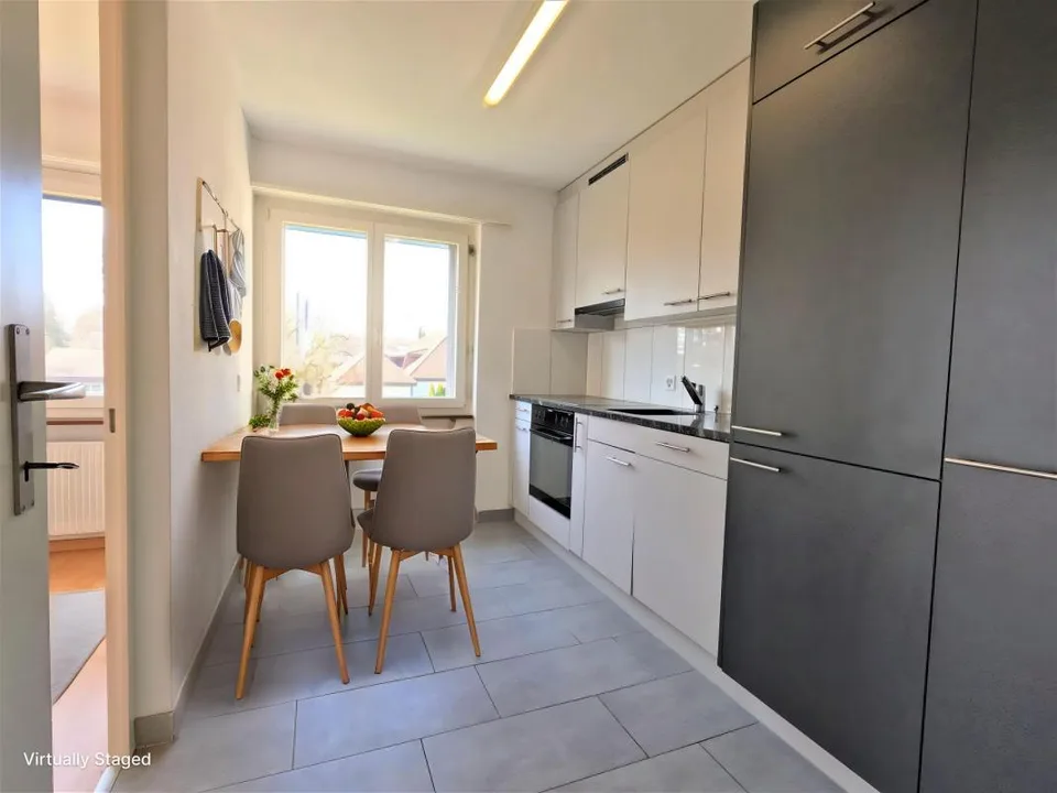 Moderne Familienwohnung mit Gartensitzplatz