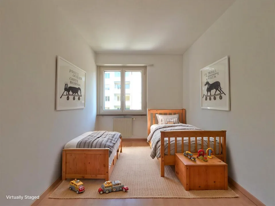 Moderne Familienwohnung mit Gartensitzplatz