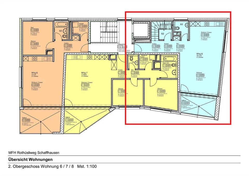 3.5-Zimmer-Maisonette-Wohnung in Schaffhausen