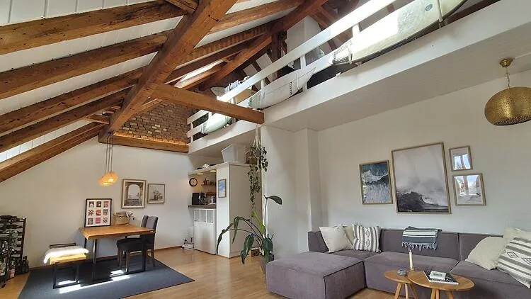 2½ ZIMMER-MAISONETTEWOHNUNG IN BERN - BREITENRAIN, MÖBLIERT, TEMPORÄR