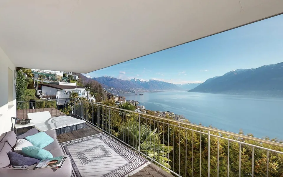 "Casa Ernesto"- Ferienhaus mit Logenplatz am Lago Maggiore