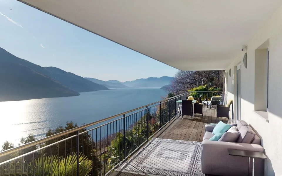 "Casa Ernesto"- Ferienhaus mit Logenplatz am Lago Maggiore
