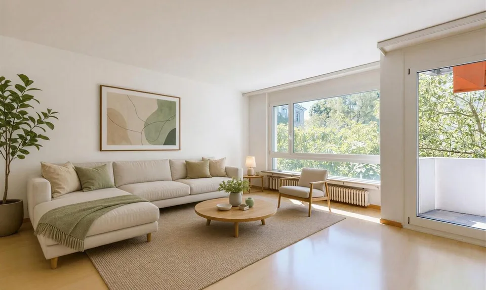 4.5-Zimmer-Wohnung mit Balkon und Tiefgarage im Kleinbasel