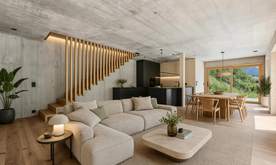 Moderne Architektur und grosszügiges Wohnen in Küblis