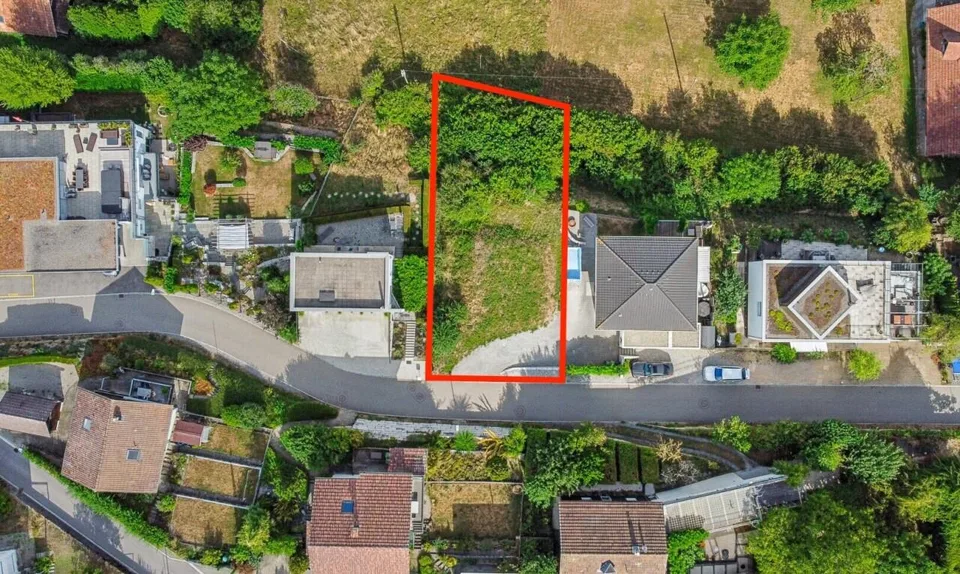 Ein Baugrundstück 498m2 mit Weitsicht in Birrwil über dem Hallwilersee