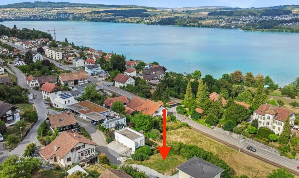 Ein Baugrundstück 498m2 mit Weitsicht in Birrwil über dem Hallwilersee