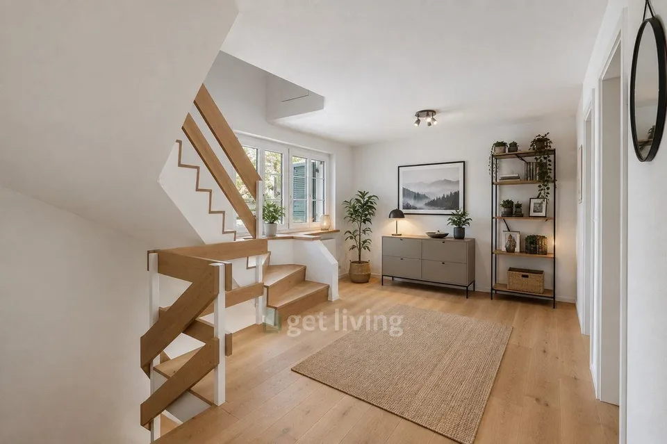 WOHNEN WIE IM EINFAMILIENHAUS - MIT RIESIGEM GARTEN!